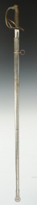 Photo 2 : SABRE D'OFFICIER DE CAVALERIE, modèle 1883.