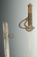 Photo 3 : SABRE D'OFFICIER DE CAVALERIE, modèle 1883.
