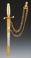 BULGARIAN ARMY OFFICER'S DAGGER, 1952 model, 1952-1990. Item number 30571.