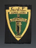 PATCH OF THE REGIONAL SCHOOL OF ALPES-JURA CHIEFS OF THE YOUTH WORK CAMPS, Second World War. 31719