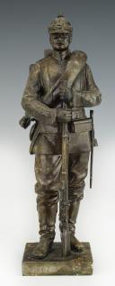 SOLDAT BADOIS EN ARMES, Deuxième Reich. 33305