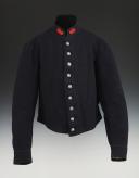 MILITARY JACKET TRANSFORMED INTO FIREFIGHTER JACKET, 1879 model, Third Republic. 25340