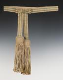 CEINTURE DE PARADE POUR OFFICIER SAXONS, Sachsen Paradeschärpe für Offiziere, Deuxième Reich. 30471R