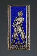 INSIGNE GROUPEMENT 2  groupe 7 Lyautey FRANCHE-COMPTE JEAN-DE-VIENNE DES CHANTIERS DE JEUNESSE, Seconde Guerre Mondiale. 31815-2