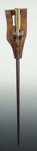 Photo 2 : ÉPÉE-BAÏONNETTE LEBEL AVEC SON PORTE-BAÏONNETTE, Première Guerre Mondiale.