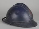 Photo 2 : 398	CASQUE ADRIAN DE L'AVIATION, modèle 1915, insigne modèle 1923.