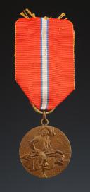 UNOFFICIAL COMMEMORATIVE MEDAL OF VETERANS OF THE 33rd DIVISION, World War I. 29788-40R