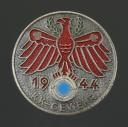 SILVER CLASS SMALL CALIBER SHOOTING BADGE OF TIROL-VORARLBERG GAULEISTUNG 1944, Standschützenverband Tirol-Vorarlberg - Gauleistungsabzeichen in Silber 1944 “KK-Gewehr”, Second World War. 22238R