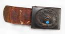 LUFTWAFFE TROOP BELT BUCKLE, Luftwaffe enlisted personnel belt buckle, model 1940, World War II. Item number: 30733-2