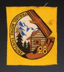 PATCH GROUPING 28 PÉGUY group 3 OF THE YOUTH WORK CAMPS, Second World War. 31678-4