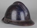 Photo 2 : 400	CASQUE ADRIAN DE SAPEUR POMPIER DE LA VILLE DE CROCQ, type 1915.