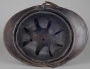 Photo 4 : 400	CASQUE ADRIAN DE SAPEUR POMPIER DE LA VILLE DE CROCQ, type 1915.