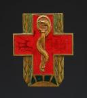 INSIGNE D'INFIRMIER DES CHANTIERS DE JEUNESSE, Seconde Guerre Mondiale. 31799-1R