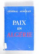 Gl AUMERAN – Paix en Algérie