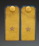 PAIR OF SHOULDER BOARDS OF A SOVIET AIR FORCE MAJOR GENERAL, 1943 model, World War II. 31563R