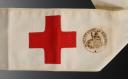 AMERICAN NURSE ARMBAND ASSIGNED TO A MEMBER OF A FRENCH MEDICAL UNIT, World War II. 31551R