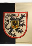 DRAPEAU AUX ARMES DE LA VILLE DE LANDAU DANS LE PALATINAT, Milieu XXème siècle. 31282R