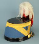 Photo 3 : SHAKO D'OFFICIER INSTRUCTEUR DE L'ECOLE SPÉCIALE MILITAIRE DE SAINT CYR, années 1970-1980.
