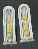 PAIR OF SHOULDER PADS OF A TECHNICAL OFFICIAL WITH CAPTAIN RANK, Technische Beamte im Range eines Hauptmannes, Second World War. 14546-52