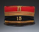 KÉPI DE FABRICATION COMPOSITE D'UN CAPITAINE D'INFANTERIE, Vers 1900, Troisième République. 29728R