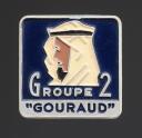 BADGE OF THE 3rd GROUP 2 Gouraud DE BOURNAZEL GROUP OF YOUTH WORK CAMPS, Second World War. 31821