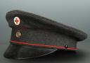 Photo 2 : CASQUETTE D'OFFICIER DE LA CROIX-ROUGE ALLEMANDE.