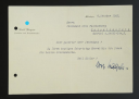 LETTER AND AUTOGRAPH OF GAULEITER OF MUNICH ADOLF WAGNER, Second World War. 18620R