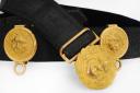 DRESS BELT OF A GERMAN NAVY OFFICER, Kriegsmarine Dolch belt for officers, World War II. 30354R