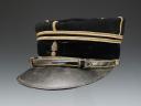 KEPI OF A STAFF LIEUTENANT OF INFANTRY CHASSEURS OR ALPINE HUNTERS, circa 1900, Third Republic. Item number 29713R.