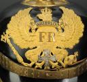 Photo 3 : CASQUE À POINTE D'OFFICIER PRUSSIEN D'UN 'RESERVE INFANTERIE REGT', modèle 1895.