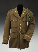 TUNIQUE DE SERVICE DU BRIGADIER GÉNÉRAL GARWOOD DITE « CLASSE A », Officier australian made service dress jacket class A, Seconde Guerre Mondiale. 26484R