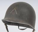 Photo 2 : 550	CASQUE LOURD US M1 DE LA PREMIÈRE ARMÉE FRANÇAISE. 