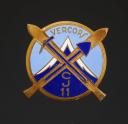 INSIGNE GROUPEMENT 11 VERCORS CHANTIER DE JEUNESSE, Seconde Guerre Mondiale. 31879-2