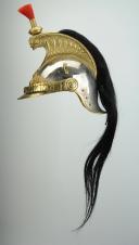Photo 6 : CASQUE TROUPE DE CUIRASSIER, MODÈLE 1874, TROISIÈME RÉPUBLIQUE.