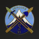 INSIGNE GROUPEMENT 11 VERCORS CHANTIER DE JEUNESSE, Seconde Guerre Mondiale. 31879-3