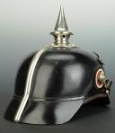 Photo 2 : CASQUE À POINTE TROUPE DU 1. RÉGIMENT DE GRENADIERS DE LA GARDE BADOIS N°109, modèle 1889, modifié 1894.