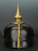 Photo 4 : CASQUE À POINTE D'OFFICIER BADOIS D'INFANTERIE DE RÉSERVE, modèle 1895.