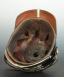 Photo 4 : CASQUE À POINTE TROUPE DU 1. RÉGIMENT DE GRENADIERS DE LA GARDE BADOIS N°109, modèle 1889, modifié 1894.