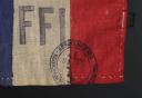 BRASSARD OF A MEMBER OF "RESISTANCE-FER" OF THE FRENCH FORCES OF THE INTERIOR, Second World War. 31314R