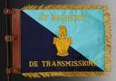 FANION DE LA 10ème COMPAGNIE DU 42ème RÉGIMENT DE TRANSMISSIONS, Cinquième République. 33194