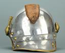 Photo 3 : CASQUE TROUPE DE CUIRASSIER OU DE DRAGON MODÈLE 1872 modifié 1874, ADAPTÉ POUR LE SERVICE DES TRANCHÉES à partir de novembre 1914.