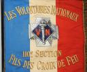 Photo 5 : DRAPEAU DE LA 110ème SECTION DE L'ASSOCIATION DES VOLONTAIRES NATIONAUX.