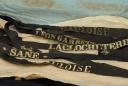 Photo 12 : CASQUETTE DE CONTRE-AMIRAL FOURNIER, modèle 1882, ET BANDES DE BACHI.