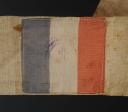 BRASSARD OF "P. GONOD OF THE DIDIER GROUP" OF THE FRENCH FORCES OF THE INTERIOR, Second World War. 31319R