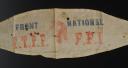 BRASSARD D'UN MEMBRE DU FRONT NATIONAL DES FRANCS TIREURS ET PARTISANS, Seconde Guerre Mondiale. 31542R