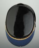 Photo 7 : SHAKO D'UN ADJUDANT-CHEF DE L'ECOLE SPECIALE MILITAIRE DE SAINT CYR, annees 1980-2000.
