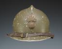 CASQUE ADRIAN D'OFFICIER FABRICATION CHAPELIER, modèle 1926, Troisième République - Seconde Guerre Mondiale. 28607R