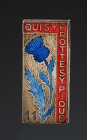 INSIGNE GROUPEMENT 12 groupe 11 Qui s'y frotte s'y pique VERCORS CHANTIER DE JEUNESSE, Seconde Guerre Mondiale. 31880-3