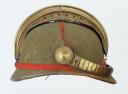 Photo 4 : CASQUE D'ESSAI D'INFANTERIE POUR LA TENUE RÉSÉDA, modèle 1912, second type.