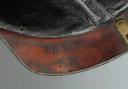 Photo 6 : CASQUE À POINTE TROUPE DU "7.BADISCHES INFANTERIE REGT n°142", modèle 1895. 